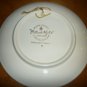 VINTAGE PORCELAIN BLACK FOREST MERRY CHRISTMAS SILENT NIGHT PLATE GERMANY
