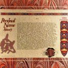PAPER SCROLL CERTIFIED HISTORICAL RESEARCH PERSONAL NAME HISTORY 'KELLY'