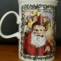 GORGEOUS PORCELAIN MERRY CHRISTMAS MUG DUNOON SCOTLAND GREETINGS FROM SANTA