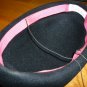 GORGEOUS VINTAGE FELT WITH FEATHER DRESS HAT BY FRANK OLIVE COLLECTIBLE