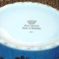GORGEOUS VINTAGE BA'RIAN GERMANY PORCELAIN TRINKET POWDER BOX VIVID COLOR FLOWER