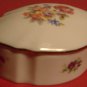 VINTAGE GERMANY FINE PORCELAIN SCALLOPED TRINKET RING BOX