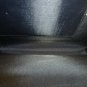 VINTAGE LACQUER LEATHER BLACK FORMAL PURSE CLUTCH MAGNETIC SNAP RR
