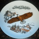 TRAVEL MEMORABILIA SOUTH DAKOTA PORCELAIN PLATE MADE IN JAPAN