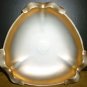 VINTAGE WIEN AUSTRIA KERAMOS CERAMIC BEAUTIFUL GRAY & GOLD SET DISH & PITCHER