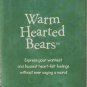 BOYDS BEARS ANDREW T.BEAR WARM N'FUZZY FEELINGS WARM HEARTED BEARS NMB