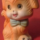 CHARMING PORCELAIN FIGURINE CUTE PUPPY DOG UOGC