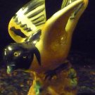 VINTAGE FINE PORCELAIN HANDPAINTED FIGURINE BIRD ORIOLE JAPAN