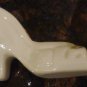 VINTAGE VICTORIAN HIGH HEEL OPEN TOE MINIATURE SHOE SET OF 2