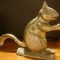 CUTE SQUIRREL NUTCRACKER DICAST ALUMINUM
