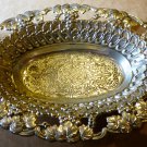 SILVERPLATE ORNATE INTRICATE BOWL BY HOLIDAY DESIGNS MADE IN JAPAN SILVERPLATE ORNATE INTRICATE BOWL BY HOLIDAY DESIGNS MADE IN JAPAN