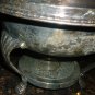 SILVERPLATED F.B. ROGERS CHAFING DISH WITH STAND & HEATING ELEMENT