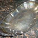VINTAGE CHIPPENDALE SILVERPLATED ELONGATED TRAY BOWL BY INTERNATIONAL SILVER CO VINTAGE CHIPPENDALE SILVERPLATED ELONGATED TRAY BOWL BY INTERNATIONAL SILVER CO