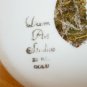 VINTAGE PORCELAIN PEDESTAL COFFEE TEA MUG BY DIXON ART STUDIOS 24K SAILBOAT