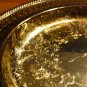 INTERNATIONAL SILVER COMPANY GLASS RELISH DISH W/SILVERPLATE TRAY WEBSTER WILCOX