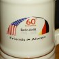 COMMEMORATIVE BERLIN AIRLIFT 1948-2008 60TH ANNIVERSARY CERAMIC STEIN