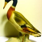 VINTAGE PORCELAIN BISQUE MALLARD DUCK FIGURINE HAND PAINTED VINTAGE PORCELAIN BISQUE MALLARD DUCK FIGURINE HAND PAINTED