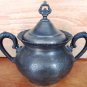 GORGEOUS VINTAGE ANTIQUE SILVERPLATED LIDDED SUGAR BOWL & CREAMER SET ROCHESTER