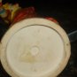 CHARMING VINTAGE RESIN DRUNKEN CLOWN HARD PLASTIC VIVID COLORS ITALY 8"