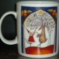 CHARMING NEWMAN MARCUS COLLECTIBLE PORCELAIN COFFEE/TEA MUG CHRISTMAS '96