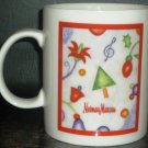 CHARMING NEWMAN MARCUS COLLECTIBLE PORCELAIN COFFEE/TEA MUG CHRISTMAS '97