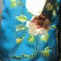 VINTAGE VIETNAM GI SOUVENIR CLOTH DOLL BLUE FLOWER OUTFIT 15â NEEDS TLC BupBe