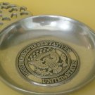 VINTAGE US HOUSE OF REPRESENTATIVE PEWTER WILTON BOWL DISH W/HANDLE