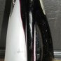 GORGEOUS MURANO GLASS PAPER WEIGHT FIGURINE PENGUIN WHITE BLACK
