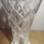 VINTAGE LEAD CRYSTAL DIAMOND CUUT PEDESTAL BUD VASE WATERFORD?