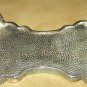 VINTAGE KEYSTONEWARE SILVER PLATED 3 PC SUGAR & CREAMER TRAY/CADDY CERTIFICATE