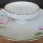 ANTIQUE PT TIRSCHENREUTH BAVARIA PORCELAIN PEDESTAL PASTRY BUTTER BREAD SERVER