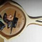 HERSHEY SMALL SKILLET BUTTER PAT CAST IRON PAINTED AMISH PENNSYLVANIA MEMORABILIA