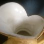 ANTIQUE PORCELAIN AMPHORA PITCHER TURN-TEPLITZ ROSES EDGE GOLD HANDPAINTED
