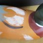 CARVED WOODEN HAND PAINTED MALLARD DUCK DECOY FIGURINE W/ PLASTIC EYES
