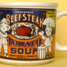 COLLECTIBLE CERAMIC CAMPBELL SOUP MUG CONDENSED BEEFSTEAK