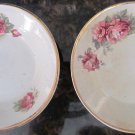 ANTIQUE MAASTRICHT MAESTRICHT SOCIETE CERAMIQUE HOLLAND BUTTER PAT SET OF 2