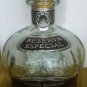 BEAUTIFUL DECANTER EMPTY GLASS COFRADIA TEQUILA REPOSADO BOTTLE CORK STOPPER