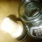 BEAUTIFUL DECANTER EMPTY GLASS COFRADIA TEQUILA REPOSADO BOTTLE CORK STOPPER
