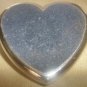 CHARMING POLISHED STAINLESS STEEL ETCHED VIRGINIA FOR LOVERS PAPER WEIGHT HEART
