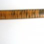 VINTAGE DECORATIVE WOOD HANDLE MOUNTAIN SHERPA BRASS BRONZE AX PICK WALKING CANE