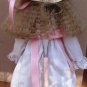 CHARMING PORCELAIN DAYS OF THE WEEK GORHAM SUNDAY'S CHILD DOLL BY GORHAM W/STAND