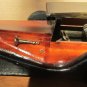 VINTAGE WOODEN ANTIQUE OLD FASHIONED CAR MODEL MOVING WHEELS HERITAGE MINT