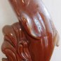 VINTAGE CHARMING GLAZED CERAMIC DOLPHIN FIGURINE THERMOMETER JAPAN