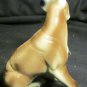 CHARMING PORCELAIN BOXER DOG & PUPPY SET OF 2 FIGURINES