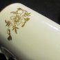 VINTAGE INARCO MINIATURE PEDESTAL COFFEE TEA CUP MUG GOLD FLOWERS