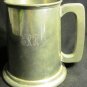 VINTAGE EALES SHEFFIELD ENGLISH PEWTER ENGLAND STEIN TANKARD ENGRAVED