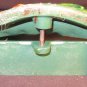 GORGEOUS HANDPAINTED CAST IRON ROOSTER CHICKEN NAPKIN BOOK NEWSPAPER HOLDER