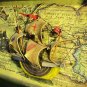 VINTAGE FRAMED 3D PICTURES PLAQUE OF HISTORIC SAILBOATS SHIPS SET OF 3 NORLEANS