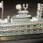 VINTAGE BRONZE REAR WHEEL RIVERBOAT PENCIL SHARPENER