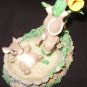 BEAUTIFUL CHARMING TAILS MICE ON A WATER SLIDE MUSIC BOX 'A WHOLE NEW WORLD'